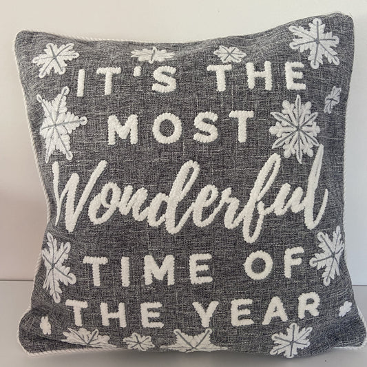 It's The Most Wonderful Time of The Year Cushion Cover